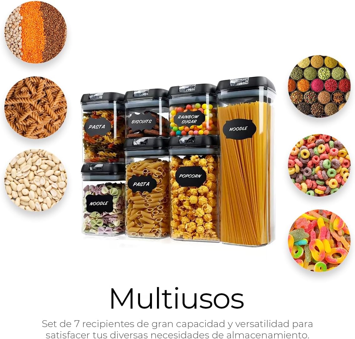 Set de 7 Contenedores Premium®