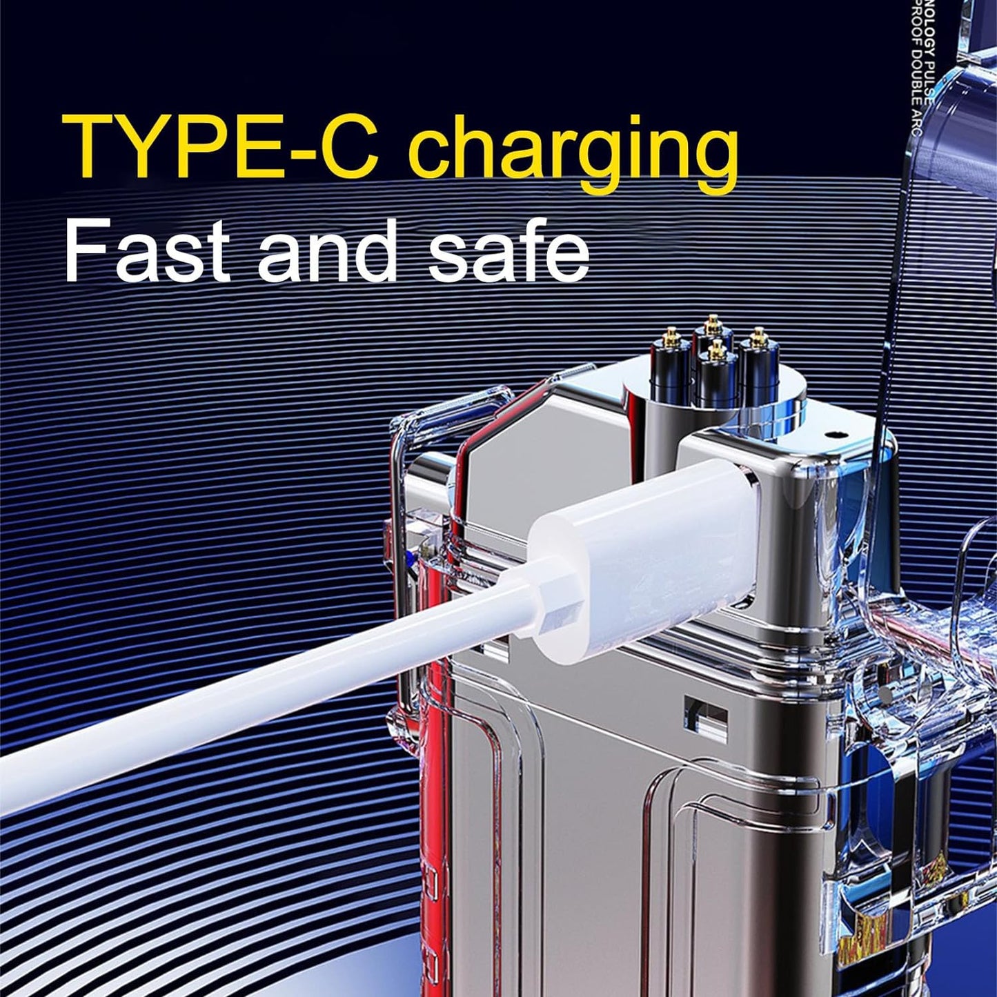 LumiSpark® Encendedor Linterna Recargable