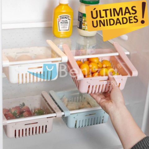 Organizador de Refrigerador Snap-On 🧊