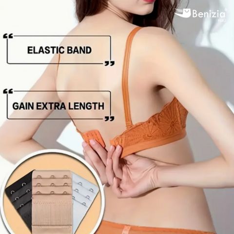 FlexiBra® Extensiones de Brasier - 3 Niveles ( PACK X6 )