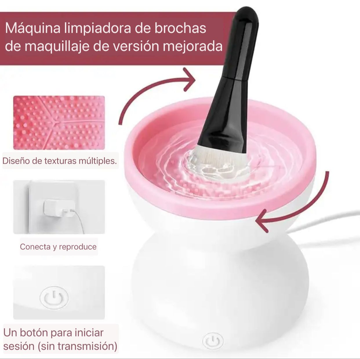 Mini Lavadora de Brochas