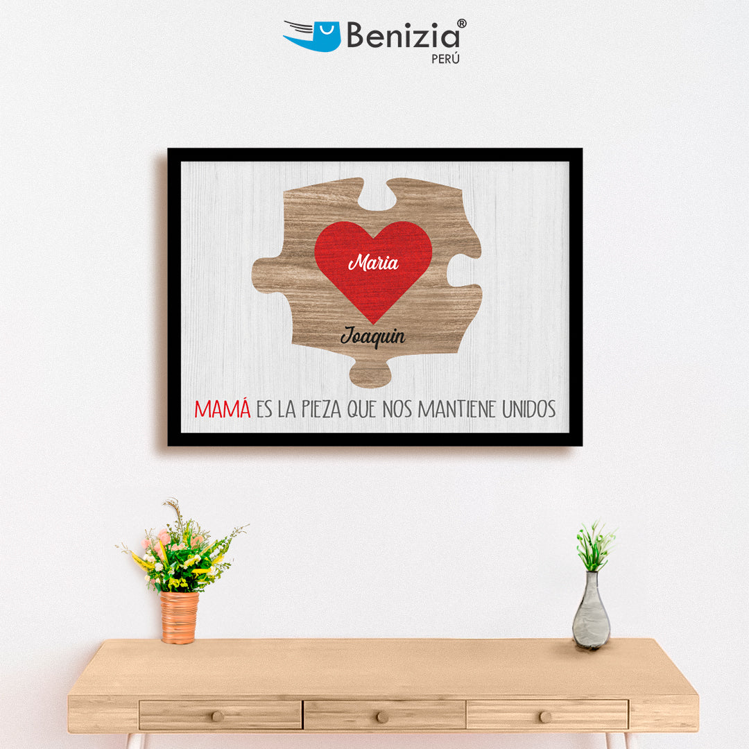 Mosaico Corazón de Mamá
