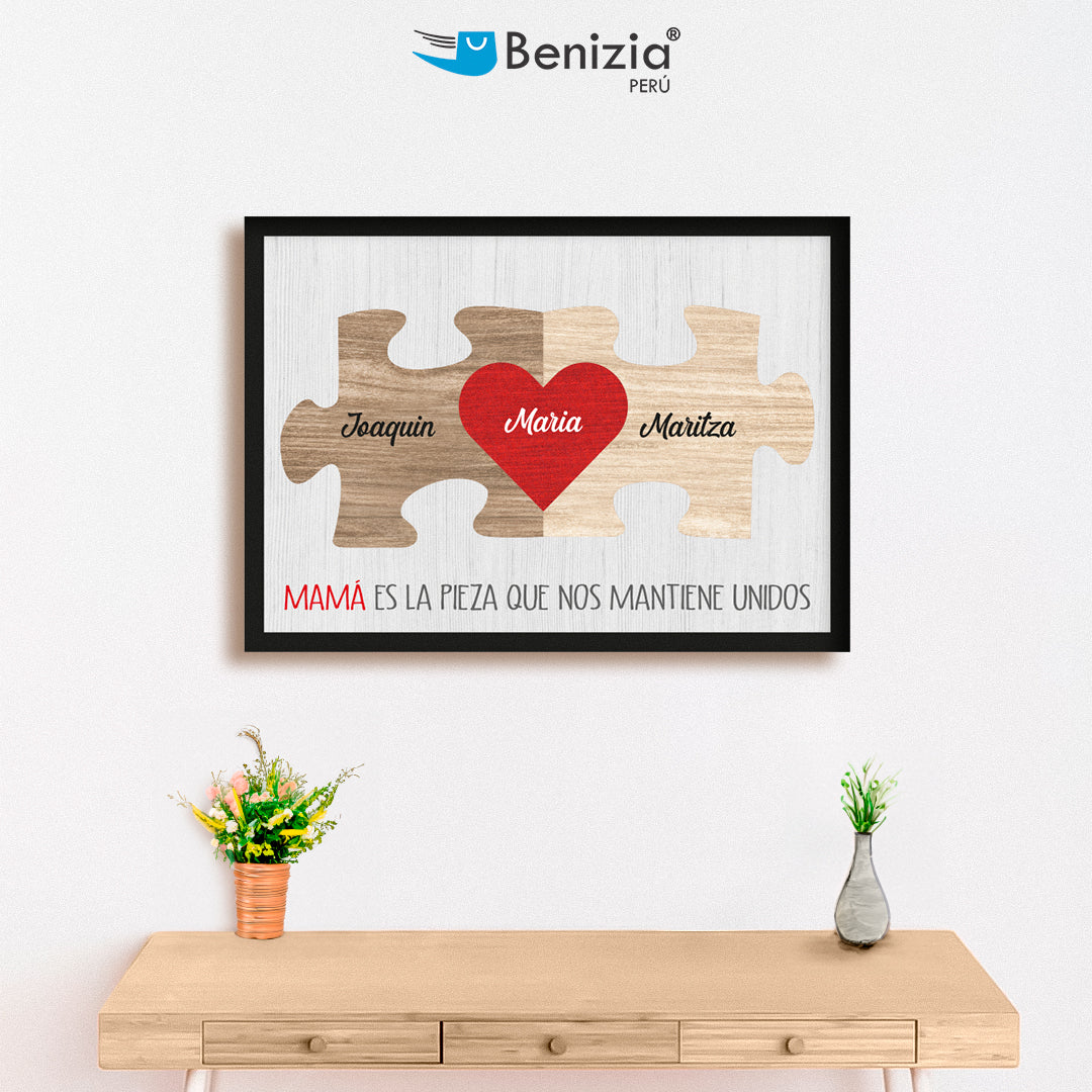 Mosaico Corazón de Mamá