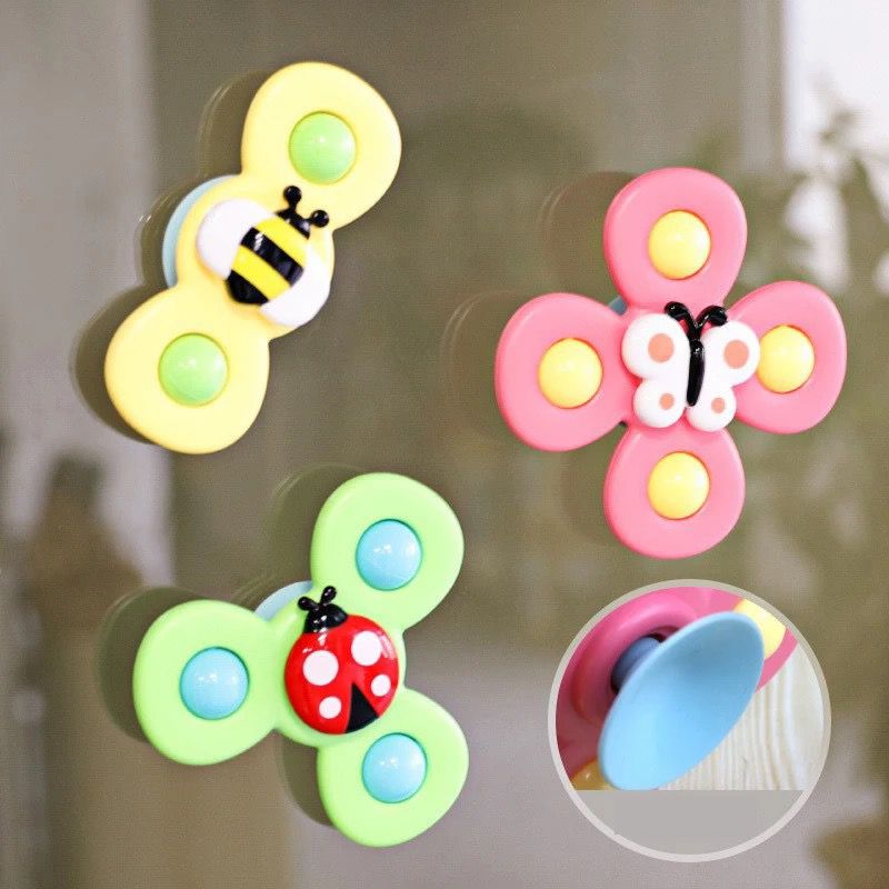 Kit Spinner Toys con Ventosa (6 Spinners)