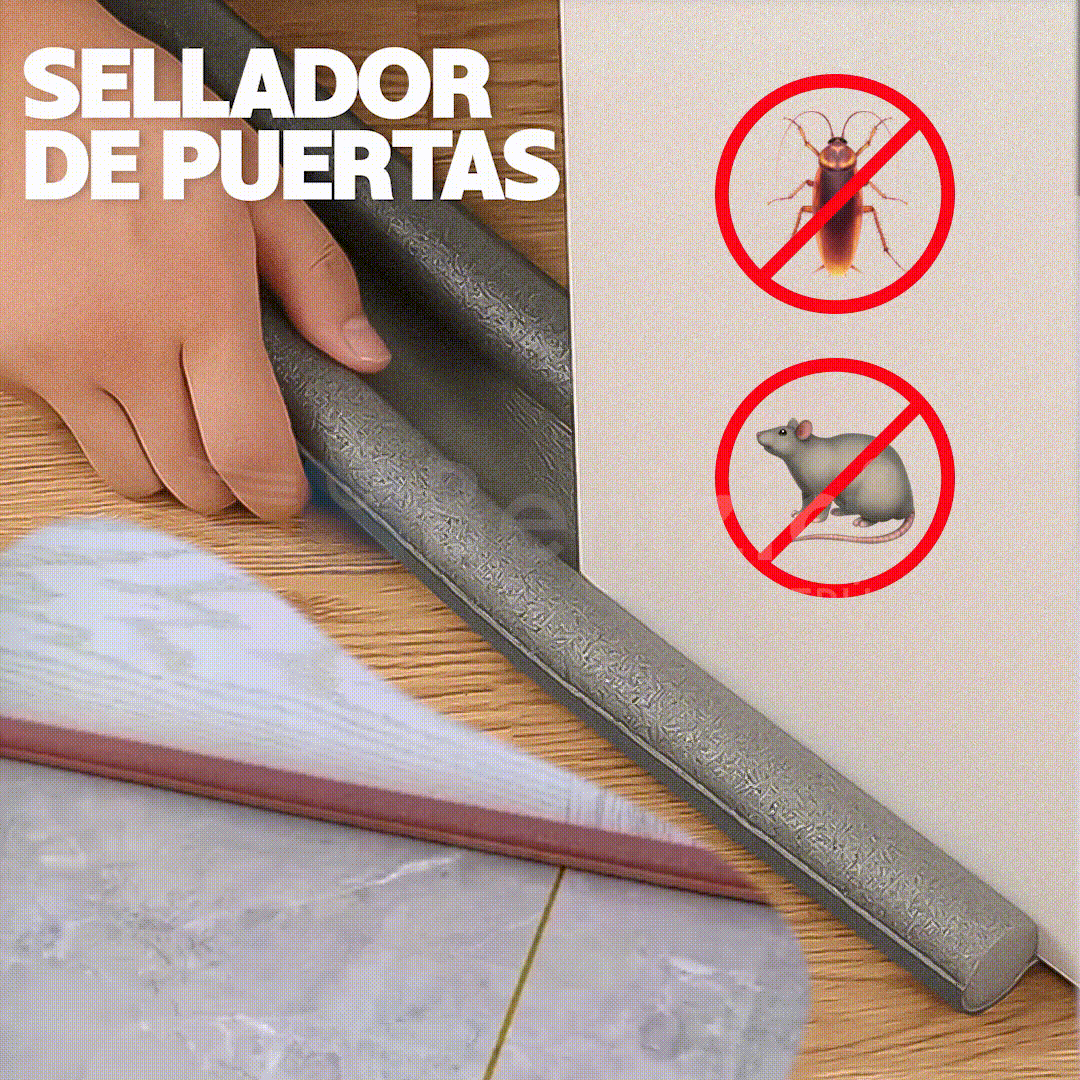 Sellador impermeable para puertas - 3 x 93