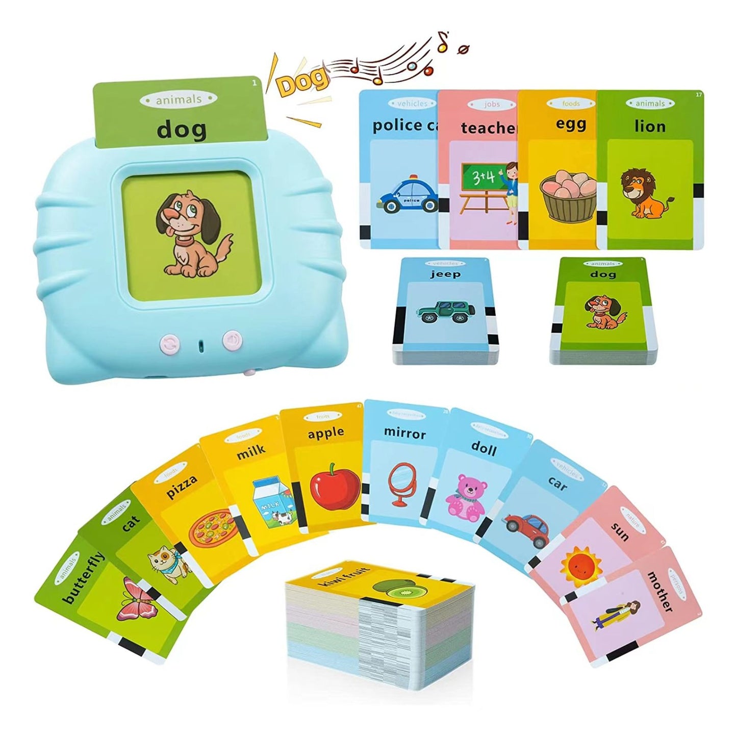 Tarjetas Flash con Voz (Bilingüe)