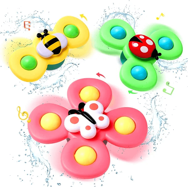 Kit Spinner Toys con Ventosa (6 Spinners)