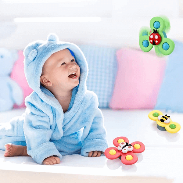 Kit Spinner Toys con Ventosa (6 Spinners)