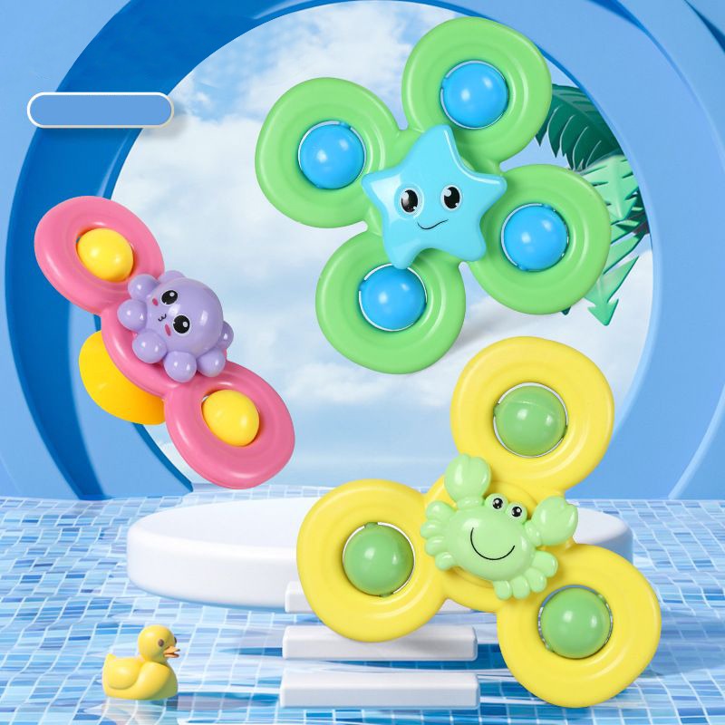Kit Spinner Toys con Ventosa (6 Spinners)