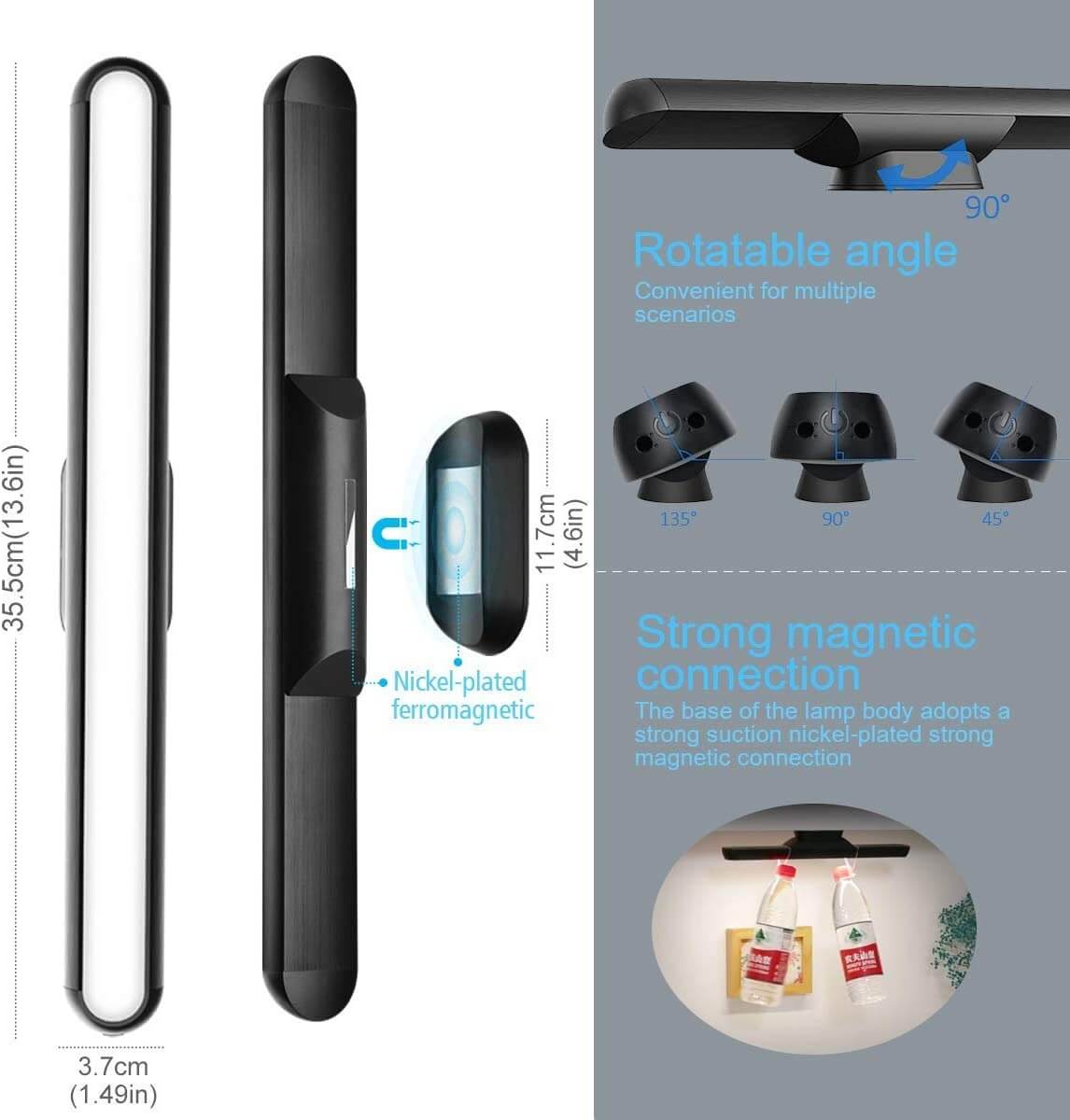 Lámpara LED Magnética Lumen Touch™ - N