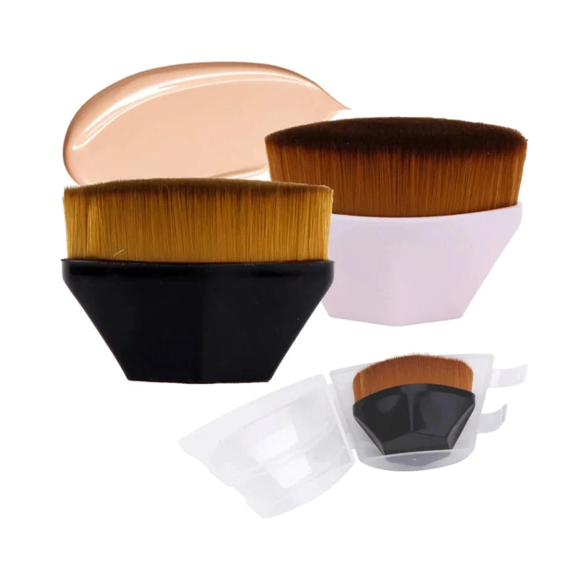 Brocha Profesional de Maquillaje de Alta Densidad