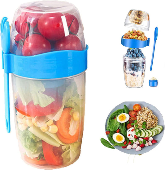 Set 2 Vaso Porta Ensaladas - Snacks