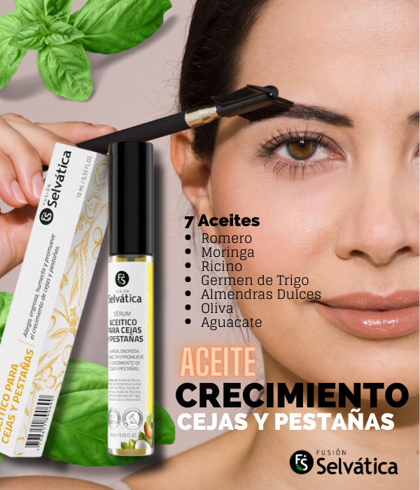 ECOLASH® Aceite de Crecimiento para Pestañas y Cejas