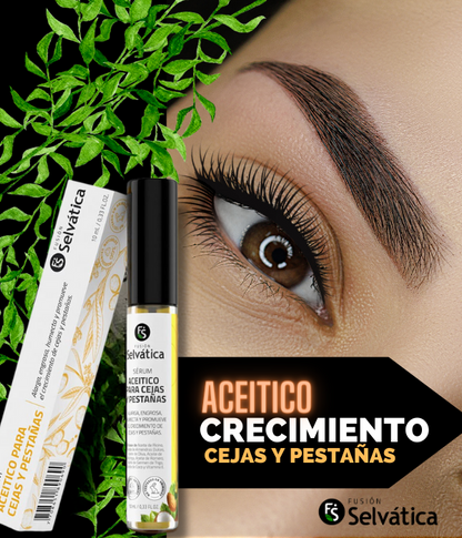 ECOLASH® Aceite de Crecimiento para Pestañas y Cejas