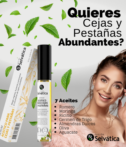 ECOLASH® Aceite de Crecimiento para Pestañas y Cejas