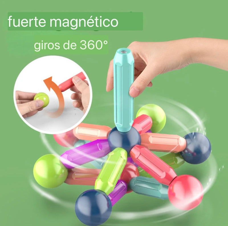 Juego de Bloques Magnéticos 128/164