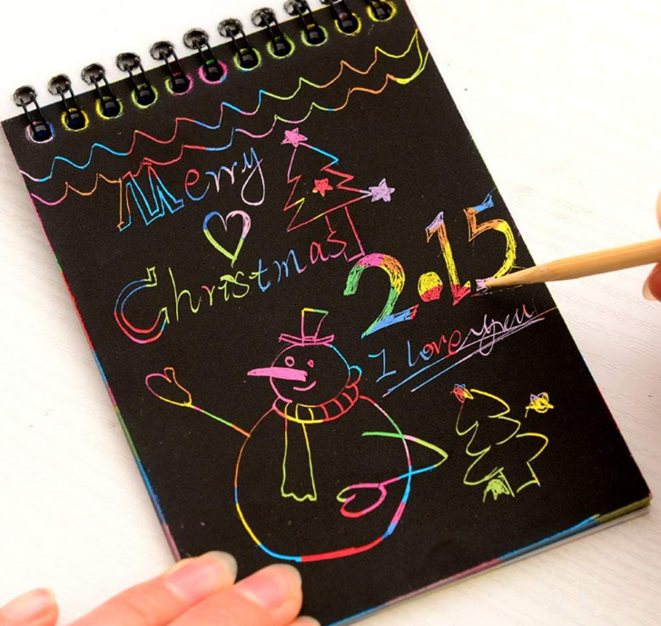 Set Cuaderno Arcoíris (3 cuadernos + 3 lápices)