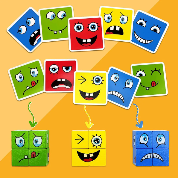 Cubos Emoji con Timbre™