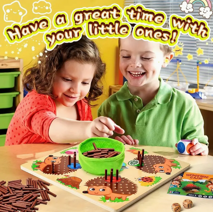 Juego de Erizo Montessori