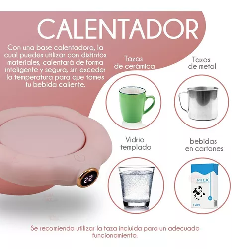 Taza Unicornio con Calentador Led