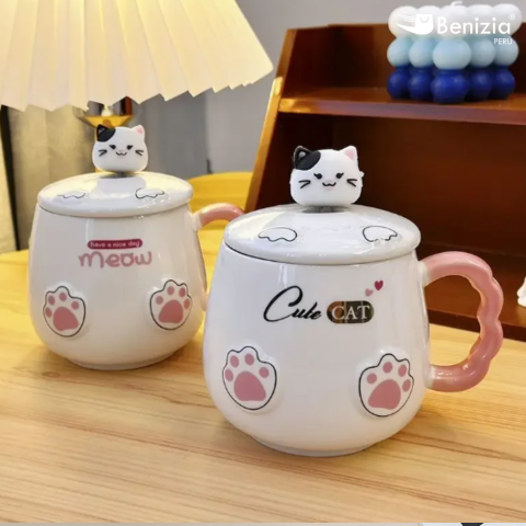 KittyCup® Taza con Calentador Eléctrico