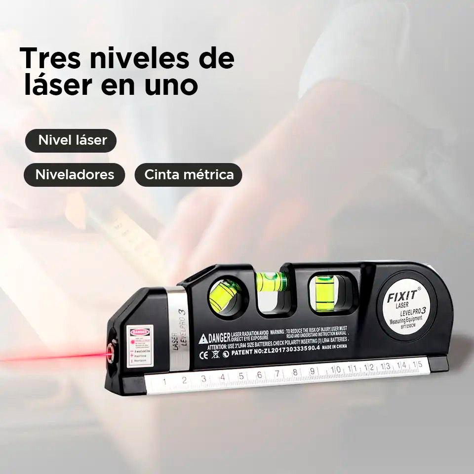 Nivel Láser 3 en 1