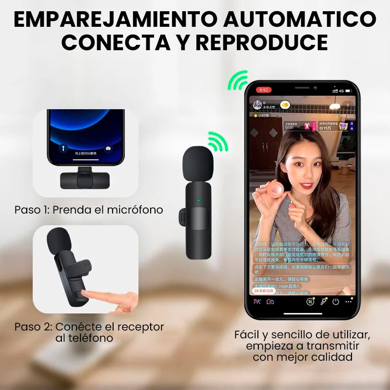 Micrófono inalámbrico K8