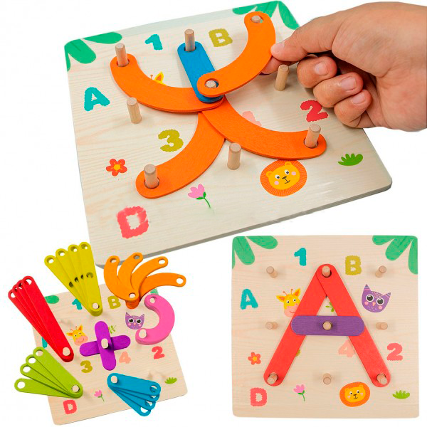 EduPops® Bloques ABC Montessori