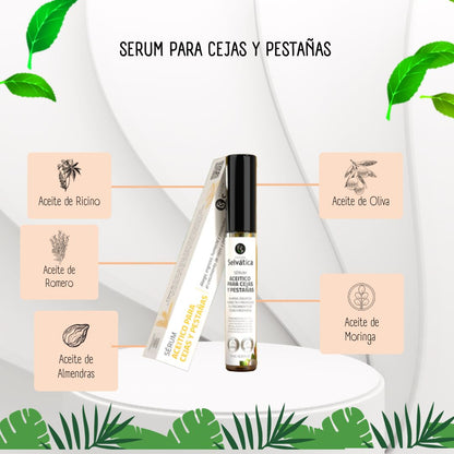 ECOLASH® Aceite de Crecimiento para Pestañas y Cejas