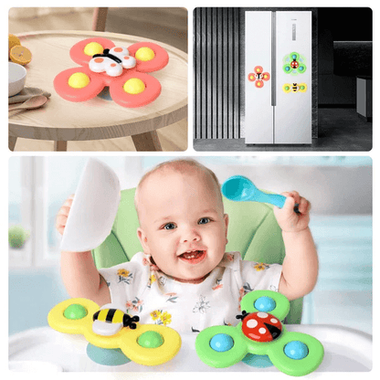 Kit Spinner Toys con Ventosa (6 Spinners)