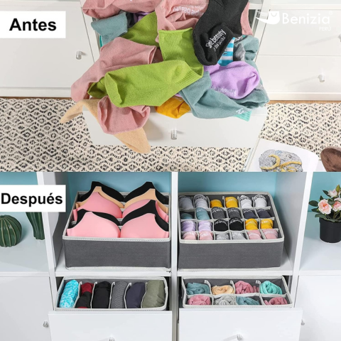 OrganizePro™ - Organizador Plegable Set x4