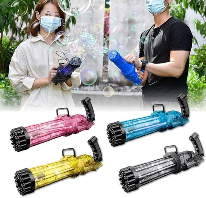 PISTOLA DE BURBUJAS CON LUCES LED