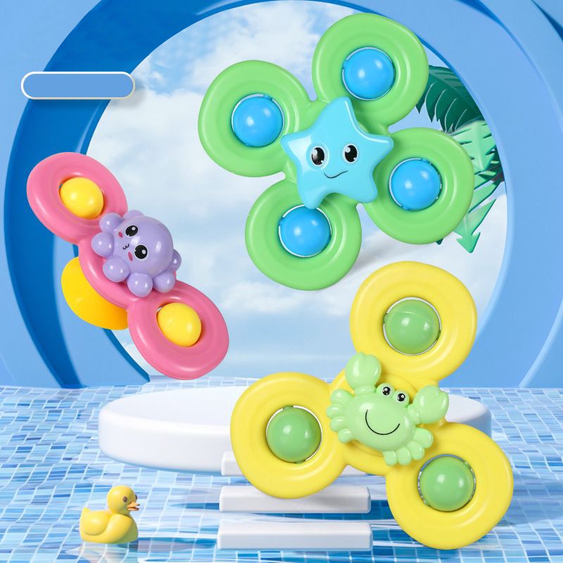 Spinner Toys con Ventosa (3 Spinners)