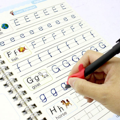 Set Cuaderno Mágico (4 Cuadernos + Lapicero mágico)