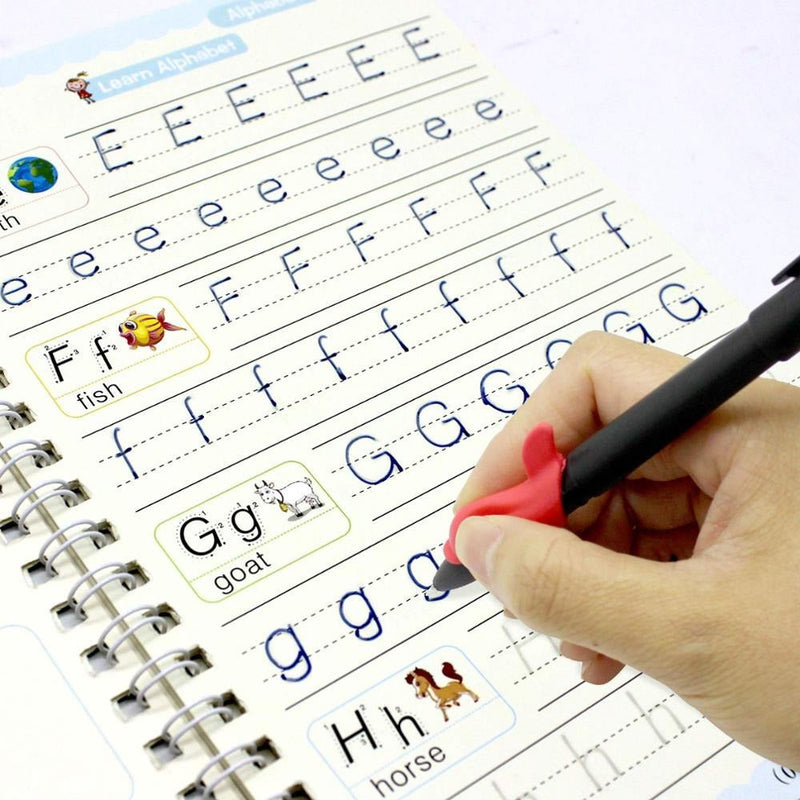 Set Cuaderno Mágico (4 Cuadernos + Lapicero mágico) - Envio Gratis