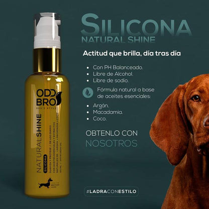 NATURAL SHINE - SILICONA PARA CANES🐶