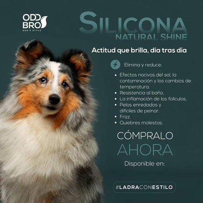 NATURAL SHINE - SILICONA PARA CANES🐶